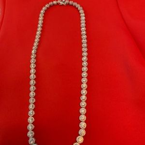 GP silver Tenis necklace